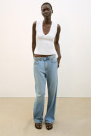 CAMISETA ALGODÓN  ESCOTE PICO